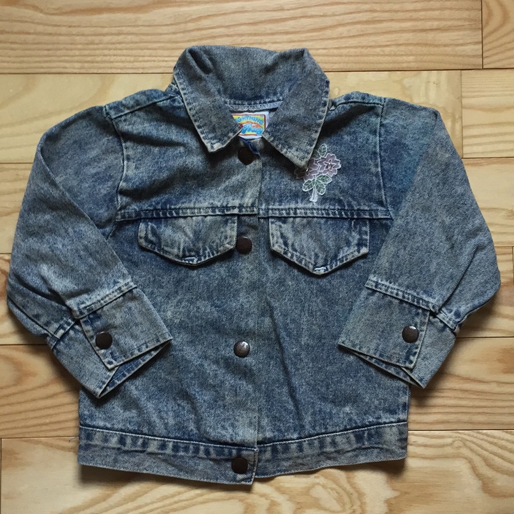 Toddler Denim Jean Jacket Vintage